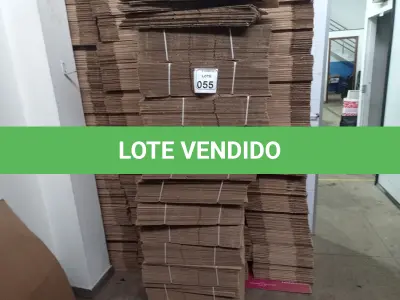 LOTE 055 - 01 LOTE COM VÁRIAS CAIXAS EM PAPELÃO MEDINDO 27X29X9 (NO ESTADO) ATENÇÃO! FAZER A VISITAÇÃO ANTES DE ARREMATAR, NÃO SABEMOS SE FUNCIONA. LEILÃO NÃO TEM GARANTIA E NEM DEVOLUÇÃO, SUJEITO A POSSÍVEIS AVARIAS VISÍVEIS/OCULTAS E/OU AUSÊNCIA DE COMPONENTES.