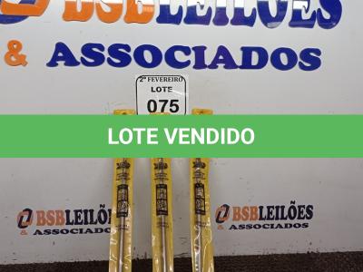 LOTE 075 - 03 BROCAS MOURÃO 5/16 X 280MM” MARCA FERTAK TOOLS (NOVO) (NO ESTADO) ATENÇÃO! FAZER A VISITAÇÃO ANTES DE ARREMATAR, NÃO SABEMOS SE FUNCIONA. LEILÃO NÃO TEM GARANTIA E NEM DEVOLUÇÃO, SUJEITO A POSSÍVEIS AVARIAS VISÍVEIS/OCULTAS E/OU AUSÊNCIA DE COMPONENTES.