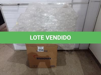 LOTE 056 - 01 CAIXA COM TAMPAS DE GARRAFA PET E 02 FARDOS DE GARRAFA PET. (NO ESTADO) ATENÇÃO! FAZER A VISITAÇÃO ANTES DE ARREMATAR, NÃO SABEMOS SE FUNCIONA. LEILÃO NÃO TEM GARANTIA E NEM DEVOLUÇÃO, SUJEITO A POSSÍVEIS AVARIAS VISÍVEIS/OCULTAS E/OU AUSÊNCIA DE COMPONENTES.