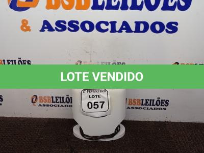 LOTE 057 - 01 PURIFICADOR/ESTERILIZADOR MARCA STERILEIR. (NO ESTADO) ATENÇÃO! FAZER A VISITAÇÃO ANTES DE ARREMATAR, NÃO SABEMOS SE FUNCIONA. LEILÃO NÃO TEM GARANTIA E NEM DEVOLUÇÃO, SUJEITO A POSSÍVEIS AVARIAS VISÍVEIS/OCULTAS E/OU AUSÊNCIA DE COMPONENTES.