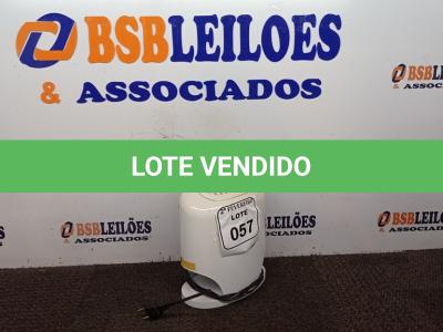 LOTE 057 - 01 PURIFICADOR/ESTERILIZADOR MARCA STERILEIR. (NO ESTADO) ATENÇÃO! FAZER A VISITAÇÃO ANTES DE ARREMATAR, NÃO SABEMOS SE FUNCIONA. LEILÃO NÃO TEM GARANTIA E NEM DEVOLUÇÃO, SUJEITO A POSSÍVEIS AVARIAS VISÍVEIS/OCULTAS E/OU AUSÊNCIA DE COMPONENTES.