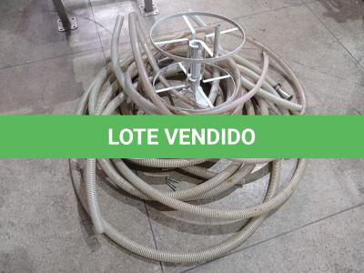 LOTE 023 - 01 LOTE COM MANGUEIRAS TAMANHOS DIVERSOS (NO ESTADO) ATENÇÃO! FAZER A VISITAÇÃO ANTES DE ARREMATAR, NÃO SABEMOS SE FUNCIONA. LEILÃO NÃO TEM GARANTIA E NEM DEVOLUÇÃO, SUJEITO A POSSÍVEIS AVARIAS VISÍVEIS/OCULTAS E/OU AUSÊNCIA DE COMPONENTES.