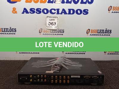LOTE 063 - 01 CONTROLLER BOX HD81 MODELO VDHDUZZZ MARCA OPTOMA. (NO ESTADO) ATENÇÃO! FAZER A VISITAÇÃO ANTES DE ARREMATAR, NÃO SABEMOS SE FUNCIONA. LEILÃO NÃO TEM GARANTIA E NEM DEVOLUÇÃO, SUJEITO A POSSÍVEIS AVARIAS VISÍVEIS/OCULTAS E/OU AUSÊNCIA DE COMPONENTES.