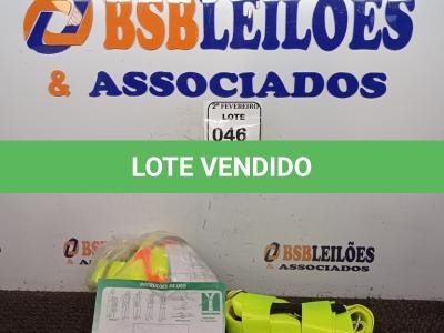 LOTE 046 - 02 CINTAS PARA PARAQUEDISTA/ALPINISTA. (NOVO) (NO ESTADO) ATENÇÃO! FAZER A VISITAÇÃO ANTES DE ARREMATAR, NÃO SABEMOS SE FUNCIONA. LEILÃO NÃO TEM GARANTIA E NEM DEVOLUÇÃO, SUJEITO A POSSÍVEIS AVARIAS VISÍVEIS/OCULTAS E/OU AUSÊNCIA DE COMPONENTES.