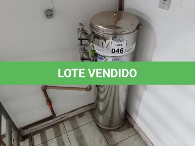 LOTE 046 - 01 FILTRO INDUSTRIAL CENTRAL INOX FUSSATI RETRO LAVÁVEL MODELO PACIFICO. (NO ESTADO) ATENÇÃO! FAZER A VISITAÇÃO ANTES DE ARREMATAR, NÃO SABEMOS SE FUNCIONA. LEILÃO NÃO TEM GARANTIA E NEM DEVOLUÇÃO, SUJEITO A POSSÍVEIS AVARIAS VISÍVEIS/OCULTAS E/OU AUSÊNCIA DE COMPONENTES.