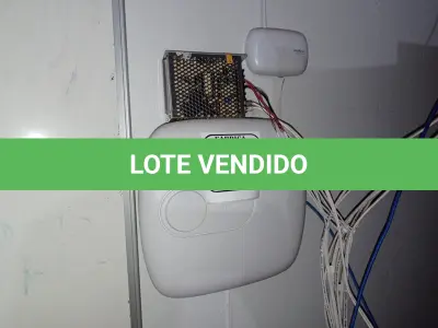 LOTE 047 - 01 DVR 8 CANAIS INTELBRÁS COM 07 CÂMERAS E 01 CENTRAL DE ALARME (RETIRADA POR CONTA DO ARREMATANTE). (NO ESTADO) ATENÇÃO! FAZER A VISITAÇÃO ANTES DE ARREMATAR, NÃO SABEMOS SE FUNCIONA. LEILÃO NÃO TEM GARANTIA E NEM DEVOLUÇÃO, SUJEITO A POSSÍVEIS AVARIAS VISÍVEIS/OCULTAS E/OU AUSÊNCIA DE COMPONENTES.