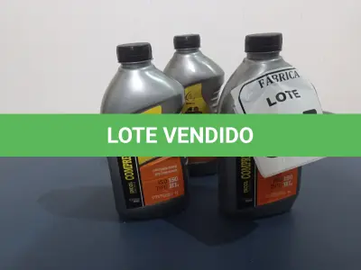 LOTE 037 - 03 LITROS DE LUBRIFICANTE MINERAL PARA COMPRESSORES. TIPO HL ISSO 150. (NO ESTADO) ATENÇÃO! FAZER A VISITAÇÃO ANTES DE ARREMATAR, NÃO SABEMOS SE FUNCIONA. LEILÃO NÃO TEM GARANTIA E NEM DEVOLUÇÃO, SUJEITO A POSSÍVEIS AVARIAS VISÍVEIS/OCULTAS E/OU AUSÊNCIA DE COMPONENTES.