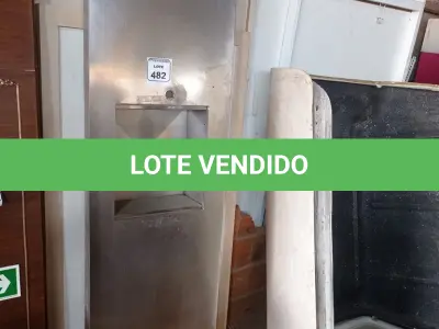 LOTE 482 - 01 PIA EM INOX. (NO ESTADO) ATENÇÃO! FAZER A VISITAÇÃO ANTES DE ARREMATAR, NÃO SABEMOS SE FUNCIONA. LEILÃO NÃO TEM GARANTIA E NEM DEVOLUÇÃO, SUJEITO A POSSÍVEIS AVARIAS VISÍVEIS/OCULTAS E/OU AUSÊNCIA DE COMPONENTES.