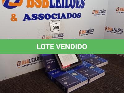 LOTE 059 - 05 REFLETORES DE LED AMBIENTE EXTERNO 100W CADA (NOVO). (NO ESTADO) ATENÇÃO! FAZER A VISITAÇÃO ANTES DE ARREMATAR, NÃO SABEMOS SE FUNCIONA. LEILÃO NÃO TEM GARANTIA E NEM DEVOLUÇÃO, SUJEITO A POSSÍVEIS AVARIAS VISÍVEIS/OCULTAS E/OU AUSÊNCIA DE COMPONENTES.
