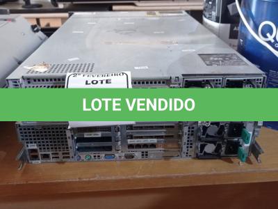 LOTE 277 - 03 SERVIDORES DELL.  (NO ESTADO) ATENÇÃO! FAZER A VISITAÇÃO ANTES DE ARREMATAR, NÃO SABEMOS SE FUNCIONA. LEILÃO NÃO TEM GARANTIA E NEM DEVOLUÇÃO, SUJEITO A POSSÍVEIS AVARIAS VISÍVEIS/OCULTAS E/OU AUSÊNCIA DE COMPONENTES.
