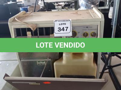 LOTE 347 - 01 CONDICIONADOR DE AR MODELO 1750 MARCA ENXUTA. (NO ESTADO) ATENÇÃO! FAZER A VISITAÇÃO ANTES DE ARREMATAR, NÃO SABEMOS SE FUNCIONA. LEILÃO NÃO TEM GARANTIA E NEM DEVOLUÇÃO, SUJEITO A POSSÍVEIS AVARIAS VISÍVEIS/OCULTAS E/OU AUSÊNCIA DE COMPONENTES.