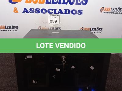 LOTE 239 -  01 IMPRESSORA A LASER PARA GRAVAÇÃO DE CDS. (NO ESTADO) ATENÇÃO! FAZER A VISITAÇÃO ANTES DE ARREMATAR, NÃO SABEMOS SE FUNCIONA. LEILÃO NÃO TEM GARANTIA E NEM DEVOLUÇÃO, SUJEITO A POSSÍVEIS AVARIAS VISÍVEIS/OCULTAS E/OU AUSÊNCIA DE COMPONENTES.