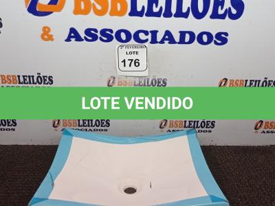 LOTE 176 - 01 CUBA DE EMBUTIR RETANGULAR. (NOVO) (NO ESTADO) ATENÇÃO! FAZER A VISITAÇÃO ANTES DE ARREMATAR, NÃO SABEMOS SE FUNCIONA. LEILÃO NÃO TEM GARANTIA E NEM DEVOLUÇÃO, SUJEITO A POSSÍVEIS AVARIAS VISÍVEIS/OCULTAS E/OU AUSÊNCIA DE COMPONENTES.