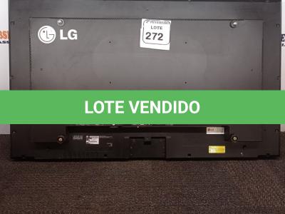 LOTE 272 -  01 MONITOR LG 42”. (NO ESTADO) ATENÇÃO! FAZER A VISITAÇÃO ANTES DE ARREMATAR, NÃO SABEMOS SE FUNCIONA. LEILÃO NÃO TEM GARANTIA E NEM DEVOLUÇÃO, SUJEITO A POSSÍVEIS AVARIAS VISÍVEIS/OCULTAS E/OU AUSÊNCIA DE COMPONENTES.