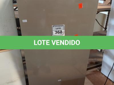 LOTE 368 -  01 FREEZER VERTICAL BRASTEMP CLEAN. (NO ESTADO) ATENÇÃO! FAZER A VISITAÇÃO ANTES DE ARREMATAR, NÃO SABEMOS SE FUNCIONA. LEILÃO NÃO TEM GARANTIA E NEM DEVOLUÇÃO, SUJEITO A POSSÍVEIS AVARIAS VISÍVEIS/OCULTAS E/OU AUSÊNCIA DE COMPONENTES.