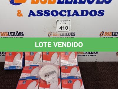 LOTE 410 - 10 LUMINÁRIAS CIRCULARES DE LED P/EMBUTIR MARCA DECORLUX. (NOVO). (NO ESTADO) ATENÇÃO! FAZER A VISITAÇÃO ANTES DE ARREMATAR, NÃO SABEMOS SE FUNCIONA. LEILÃO NÃO TEM GARANTIA E NEM DEVOLUÇÃO, SUJEITO A POSSÍVEIS AVARIAS VISÍVEIS/OCULTAS E/OU AUSÊNCIA DE COMPONENTES.