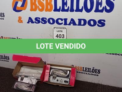LOTE 403 - 02 FECHADURAS MARCA PADO CONCEPT. (NOVO) (NO ESTADO) ATENÇÃO! FAZER A VISITAÇÃO ANTES DE ARREMATAR, NÃO SABEMOS SE FUNCIONA. LEILÃO NÃO TEM GARANTIA E NEM DEVOLUÇÃO, SUJEITO A POSSÍVEIS AVARIAS VISÍVEIS/OCULTAS E/OU AUSÊNCIA DE COMPONENTES.