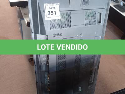 LOTE 351 -  01 TV LG 42”. (NO ESTADO) ATENÇÃO! FAZER A VISITAÇÃO ANTES DE ARREMATAR, NÃO SABEMOS SE FUNCIONA. LEILÃO NÃO TEM GARANTIA E NEM DEVOLUÇÃO, SUJEITO A POSSÍVEIS AVARIAS VISÍVEIS/OCULTAS E/OU AUSÊNCIA DE COMPONENTES.