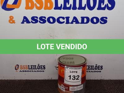 LOTE 132 - 01 LATA DE TINTA ESMALTE SINTÉTICO PARA MADEIRA E METAL 3,6L NA COR BRILHANTE AMARELO OURO MARCA SUVINIL (NOVO). (NO ESTADO) ATENÇÃO! FAZER A VISITAÇÃO ANTES DE ARREMATAR, NÃO SABEMOS SE FUNCIONA. LEILÃO NÃO TEM GARANTIA E NEM DEVOLUÇÃO, SUJEITO A POSSÍVEIS AVARIAS VISÍVEIS/OCULTAS E/OU AUSÊNCIA DE COMPONENTES.