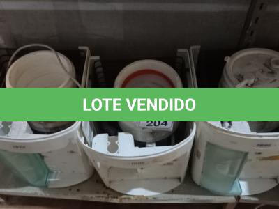 LOTE 204 - 03 BEBEDOUROS DE PAREDE MARCA IBBL. P/RETIRADA DE PEÇAS. (NO ESTADO) ATENÇÃO! FAZER A VISITAÇÃO ANTES DE ARREMATAR, NÃO SABEMOS SE FUNCIONA. LEILÃO NÃO TEM GARANTIA E NEM DEVOLUÇÃO, SUJEITO A POSSÍVEIS AVARIAS VISÍVEIS/OCULTAS E/OU AUSÊNCIA DE COMPONENTES.