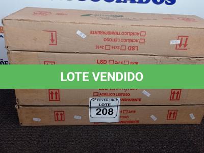 LOTE 208 - 04 LUMINÁRIAS DE EMBUTIR MARCA LUMILUZ. (NO ESTADO) ATENÇÃO! FAZER A VISITAÇÃO ANTES DE ARREMATAR, NÃO SABEMOS SE FUNCIONA. LEILÃO NÃO TEM GARANTIA E NEM DEVOLUÇÃO, SUJEITO A POSSÍVEIS AVARIAS VISÍVEIS/OCULTAS E/OU AUSÊNCIA DE COMPONENTES.
