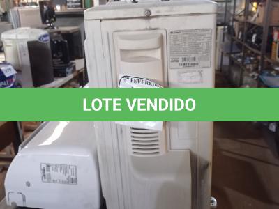 LOTE 228 -  01 AR CONDICIONADO SEM CONTROLE MARCA GREEN 9.000 BTUS. (NO ESTADO) ATENÇÃO! FAZER A VISITAÇÃO ANTES DE ARREMATAR, NÃO SABEMOS SE FUNCIONA. LEILÃO NÃO TEM GARANTIA E NEM DEVOLUÇÃO, SUJEITO A POSSÍVEIS AVARIAS VISÍVEIS/OCULTAS E/OU AUSÊNCIA DE COMPONENTES.