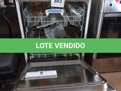 LOTE 383 - 01 LAVA LOUÇAS BRASTEMP 12 SERVIÇOS.  (NO ESTADO) ATENÇÃO! FAZER A VISITAÇÃO ANTES DE ARREMATAR, NÃO SABEMOS SE FUNCIONA. LEILÃO NÃO TEM GARANTIA E NEM DEVOLUÇÃO, SUJEITO A POSSÍVEIS AVARIAS VISÍVEIS/OCULTAS E/OU AUSÊNCIA DE COMPONENTES.