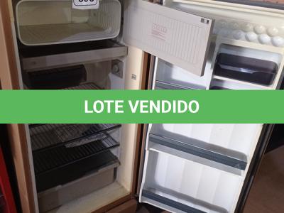 LOTE 398 - 01 GELADEIRA MARCA CONSUL 220V. (NO ESTADO) ATENÇÃO! FAZER A VISITAÇÃO ANTES DE ARREMATAR, NÃO SABEMOS SE FUNCIONA. LEILÃO NÃO TEM GARANTIA E NEM DEVOLUÇÃO, SUJEITO A POSSÍVEIS AVARIAS VISÍVEIS/OCULTAS E/OU AUSÊNCIA DE COMPONENTES.