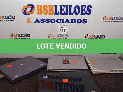 LOTE 116 - 04 NETBOOK’S MARCAS E MODELOS DIVERSOS PARA RETIRADA DE PEÇAS. (NO ESTADO) ATENÇÃO! FAZER A VISITAÇÃO ANTES DE ARREMATAR, NÃO SABEMOS SE FUNCIONA. LEILÃO NÃO TEM GARANTIA E NEM DEVOLUÇÃO, SUJEITO A POSSÍVEIS AVARIAS VISÍVEIS/OCULTAS E/OU AUSÊNCIA DE COMPONENTES.