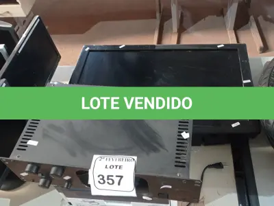 LOTE 357 -  01 TV AOC 32”. 01 SUCATA DE MONITORING SYSTEM E 01 IMPRESSORA KYOCERA.  (NO ESTADO) ATENÇÃO! FAZER A VISITAÇÃO ANTES DE ARREMATAR, NÃO SABEMOS SE FUNCIONA. LEILÃO NÃO TEM GARANTIA E NEM DEVOLUÇÃO, SUJEITO A POSSÍVEIS AVARIAS VISÍVEIS/OCULTAS E/OU AUSÊNCIA DE COMPONENTES.