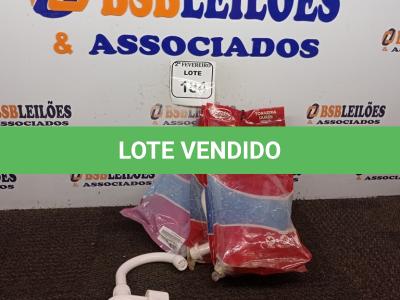 LOTE 184 - 06 TORNEIRAS P/PAREDE NA COR BRANCA MARCA DURIN TAMANHOS DIVERSOS(NOVO). (NO ESTADO) ATENÇÃO! FAZER A VISITAÇÃO ANTES DE ARREMATAR, NÃO SABEMOS SE FUNCIONA. LEILÃO NÃO TEM GARANTIA E NEM DEVOLUÇÃO, SUJEITO A POSSÍVEIS AVARIAS VISÍVEIS/OCULTAS E/OU AUSÊNCIA DE COMPONENTES.