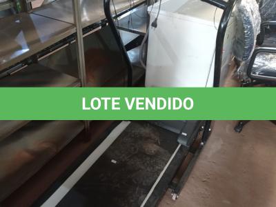 LOTE 386 - 01 ESTEIRA ERGOMÉTRICA MARCA POLIMET.  (NO ESTADO) ATENÇÃO! FAZER A VISITAÇÃO ANTES DE ARREMATAR, NÃO SABEMOS SE FUNCIONA. LEILÃO NÃO TEM GARANTIA E NEM DEVOLUÇÃO, SUJEITO A POSSÍVEIS AVARIAS VISÍVEIS/OCULTAS E/OU AUSÊNCIA DE COMPONENTES.