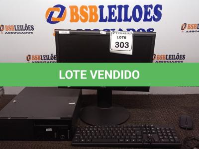 LOTE 303 -  01 CPU LENOVO E 01 MONITOR AOC COM TECLADO. (NO ESTADO) ATENÇÃO! FAZER A VISITAÇÃO ANTES DE ARREMATAR, NÃO SABEMOS SE FUNCIONA. LEILÃO NÃO TEM GARANTIA E NEM DEVOLUÇÃO, SUJEITO A POSSÍVEIS AVARIAS VISÍVEIS/OCULTAS E/OU AUSÊNCIA DE COMPONENTES.