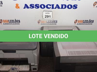 LOTE 291 - 03 IMPRESSORAS MARCAS LEXMARK E SAMSUNG. (NO ESTADO) ATENÇÃO! FAZER A VISITAÇÃO ANTES DE ARREMATAR, NÃO SABEMOS SE FUNCIONA. LEILÃO NÃO TEM GARANTIA E NEM DEVOLUÇÃO, SUJEITO A POSSÍVEIS AVARIAS VISÍVEIS/OCULTAS E/OU AUSÊNCIA DE COMPONENTES.