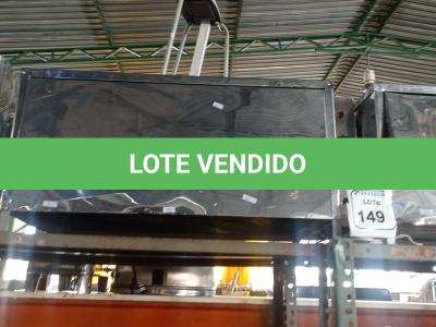 LOTE 149 - 02 ESTUFAS ELÉTRICAS EM INOX. (NO ESTADO) ATENÇÃO! FAZER A VISITAÇÃO ANTES DE ARREMATAR, NÃO SABEMOS SE FUNCIONA. LEILÃO NÃO TEM GARANTIA E NEM DEVOLUÇÃO, SUJEITO A POSSÍVEIS AVARIAS VISÍVEIS/OCULTAS E/OU AUSÊNCIA DE COMPONENTES.
