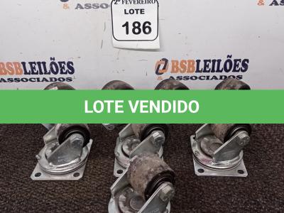 LOTE 186 - 8 RODINHAS. (NO ESTADO) ATENÇÃO! FAZER A VISITAÇÃO ANTES DE ARREMATAR, NÃO SABEMOS SE FUNCIONA. LEILÃO NÃO TEM GARANTIA E NEM DEVOLUÇÃO, SUJEITO A POSSÍVEIS AVARIAS VISÍVEIS/OCULTAS E/OU AUSÊNCIA DE COMPONENTES.