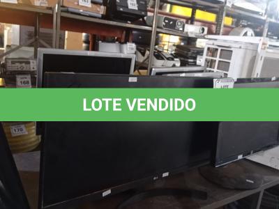 LOTE 224 - 07 MONITORES DIVERSOS COM AVARIAS.  (NO ESTADO) ATENÇÃO! FAZER A VISITAÇÃO ANTES DE ARREMATAR, NÃO SABEMOS SE FUNCIONA. LEILÃO NÃO TEM GARANTIA E NEM DEVOLUÇÃO, SUJEITO A POSSÍVEIS AVARIAS VISÍVEIS/OCULTAS E/OU AUSÊNCIA DE COMPONENTES.