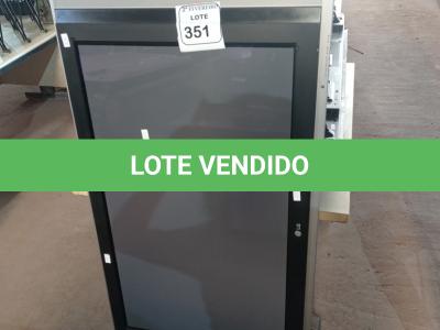 LOTE 351 -  01 TV LG 42”. (NO ESTADO) ATENÇÃO! FAZER A VISITAÇÃO ANTES DE ARREMATAR, NÃO SABEMOS SE FUNCIONA. LEILÃO NÃO TEM GARANTIA E NEM DEVOLUÇÃO, SUJEITO A POSSÍVEIS AVARIAS VISÍVEIS/OCULTAS E/OU AUSÊNCIA DE COMPONENTES.