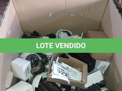 LOTE 322 -  01 LOTE COM CÂMERAS IP      AXIS (NO ESTADO) ATENÇÃO! FAZER A VISITAÇÃO ANTES DE ARREMATAR, NÃO SABEMOS SE FUNCIONA. LEILÃO NÃO TEM GARANTIA E NEM DEVOLUÇÃO, SUJEITO A POSSÍVEIS AVARIAS VISÍVEIS/OCULTAS E/OU AUSÊNCIA DE COMPONENTES.