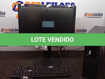 LOTE 307 -  01 CPU LENOVO E 01 MONITOR POSITIVO COM TECLADO. (NO ESTADO) ATENÇÃO! FAZER A VISITAÇÃO ANTES DE ARREMATAR, NÃO SABEMOS SE FUNCIONA. LEILÃO NÃO TEM GARANTIA E NEM DEVOLUÇÃO, SUJEITO A POSSÍVEIS AVARIAS VISÍVEIS/OCULTAS E/OU AUSÊNCIA DE COMPONENTES.