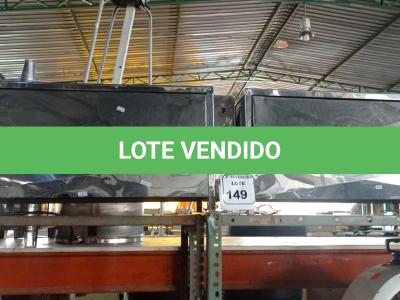 LOTE 149 - 02 ESTUFAS ELÉTRICAS EM INOX. (NO ESTADO) ATENÇÃO! FAZER A VISITAÇÃO ANTES DE ARREMATAR, NÃO SABEMOS SE FUNCIONA. LEILÃO NÃO TEM GARANTIA E NEM DEVOLUÇÃO, SUJEITO A POSSÍVEIS AVARIAS VISÍVEIS/OCULTAS E/OU AUSÊNCIA DE COMPONENTES.
