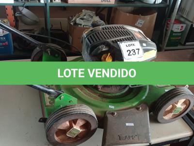 LOTE 237 -  01 CORTADOR DE GRAMA A GASOLINA MODELO MC-600G 163CC MARCA TRAPP. (NO ESTADO) ATENÇÃO! FAZER A VISITAÇÃO ANTES DE ARREMATAR, NÃO SABEMOS SE FUNCIONA. LEILÃO NÃO TEM GARANTIA E NEM DEVOLUÇÃO, SUJEITO A POSSÍVEIS AVARIAS VISÍVEIS/OCULTAS E/OU AUSÊNCIA DE COMPONENTES.