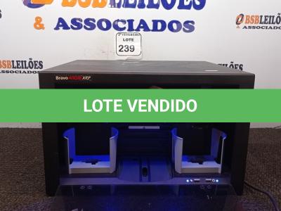 LOTE 239 -  01 IMPRESSORA A LASER PARA GRAVAÇÃO DE CDS. (NO ESTADO) ATENÇÃO! FAZER A VISITAÇÃO ANTES DE ARREMATAR, NÃO SABEMOS SE FUNCIONA. LEILÃO NÃO TEM GARANTIA E NEM DEVOLUÇÃO, SUJEITO A POSSÍVEIS AVARIAS VISÍVEIS/OCULTAS E/OU AUSÊNCIA DE COMPONENTES.