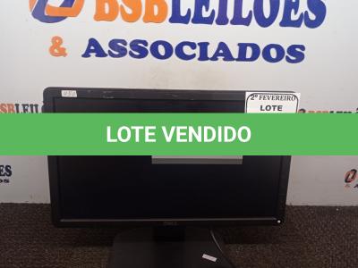 LOTE 144 - 01 MONITOR LCD MARCA DELL. (NO ESTADO) ATENÇÃO! FAZER A VISITAÇÃO ANTES DE ARREMATAR, NÃO SABEMOS SE FUNCIONA. LEILÃO NÃO TEM GARANTIA E NEM DEVOLUÇÃO, SUJEITO A POSSÍVEIS AVARIAS VISÍVEIS/OCULTAS E/OU AUSÊNCIA DE COMPONENTES.