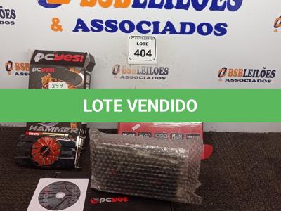 LOTE 404 - 03 PLACAS DE VÍDEO PARA COMPUTADOR. (NO ESTADO) ATENÇÃO! FAZER A VISITAÇÃO ANTES DE ARREMATAR, NÃO SABEMOS SE FUNCIONA. LEILÃO NÃO TEM GARANTIA E NEM DEVOLUÇÃO, SUJEITO A POSSÍVEIS AVARIAS VISÍVEIS/OCULTAS E/OU AUSÊNCIA DE COMPONENTES.