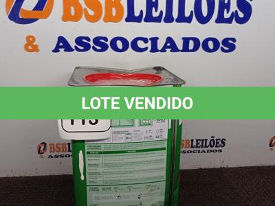 LOTE 113 - 01 LATA DE TINTA DIAPISO ACRÍLICO FOSCO PREMIUM AZUL PROFUNDO 16/18 EXTERIORES/INTERIORES MARCA IQUINE. (NOVO) (NO ESTADO) ATENÇÃO! FAZER A VISITAÇÃO ANTES DE ARREMATAR, NÃO SABEMOS SE FUNCIONA. LEILÃO NÃO TEM GARANTIA E NEM DEVOLUÇÃO, SUJEITO A POSSÍVEIS AVARIAS VISÍVEIS/OCULTAS E/OU AUSÊNCIA DE COMPONENTES.