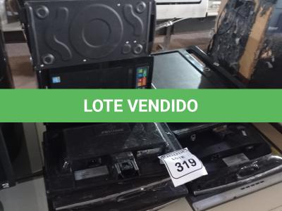 LOTE 319 - 10 MONITORES LCD MARCAS E MODELOS DIVERSOS P/RETIRADA DE PEÇAS E 03 CPU’S.  (NO ESTADO) ATENÇÃO! FAZER A VISITAÇÃO ANTES DE ARREMATAR, NÃO SABEMOS SE FUNCIONA. LEILÃO NÃO TEM GARANTIA E NEM DEVOLUÇÃO, SUJEITO A POSSÍVEIS AVARIAS VISÍVEIS/OCULTAS E/OU AUSÊNCIA DE COMPONENTES.