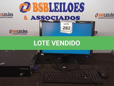 LOTE 282 -  01 CPU LENOVO E 01 MONITOR POSITIVO COM TECLADO. (NO ESTADO) ATENÇÃO! FAZER A VISITAÇÃO ANTES DE ARREMATAR, NÃO SABEMOS SE FUNCIONA. LEILÃO NÃO TEM GARANTIA E NEM DEVOLUÇÃO, SUJEITO A POSSÍVEIS AVARIAS VISÍVEIS/OCULTAS E/OU AUSÊNCIA DE COMPONENTES.