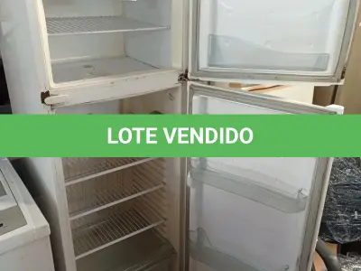 LOTE 372 - 01 GELADEIRA CONSUL.  (NO ESTADO) ATENÇÃO! FAZER A VISITAÇÃO ANTES DE ARREMATAR, NÃO SABEMOS SE FUNCIONA. LEILÃO NÃO TEM GARANTIA E NEM DEVOLUÇÃO, SUJEITO A POSSÍVEIS AVARIAS VISÍVEIS/OCULTAS E/OU AUSÊNCIA DE COMPONENTES.