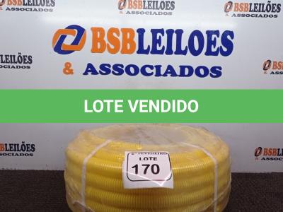 LOTE 170 - 01 ROLO DE ELETRODUTO FLEXÍVEL CORRUGADO DE PVC KROMA. (NOVO) (NO ESTADO) ATENÇÃO! FAZER A VISITAÇÃO ANTES DE ARREMATAR, NÃO SABEMOS SE FUNCIONA. LEILÃO NÃO TEM GARANTIA E NEM DEVOLUÇÃO, SUJEITO A POSSÍVEIS AVARIAS VISÍVEIS/OCULTAS E/OU AUSÊNCIA DE COMPONENTES.